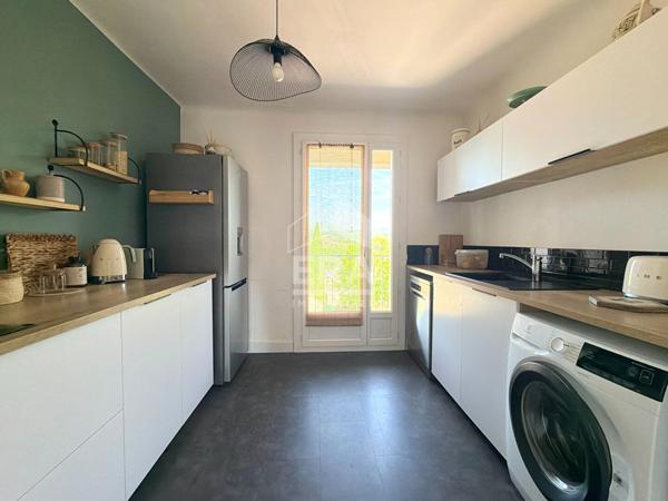 A VENDRE 84120 PERTUIS APPARTEMENT 3 PIECES 58M² AVEC BALCON ET CAVE