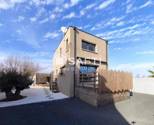 Villa contemporaine meublée, à deux pas de la mer