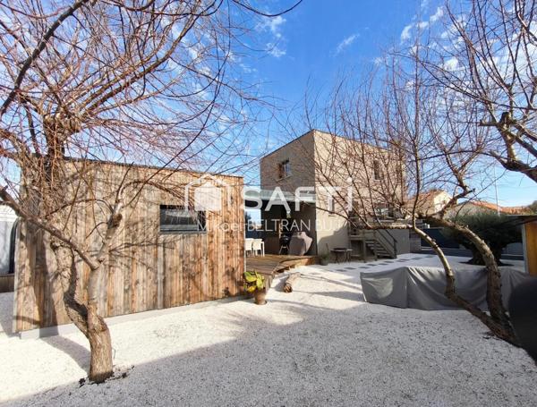 Villa contemporaine meublée, à deux pas de la mer