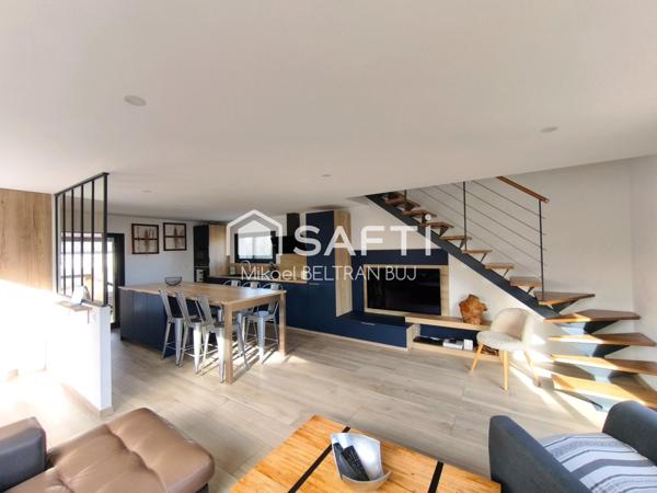 Villa contemporaine meublée, à deux pas de la mer