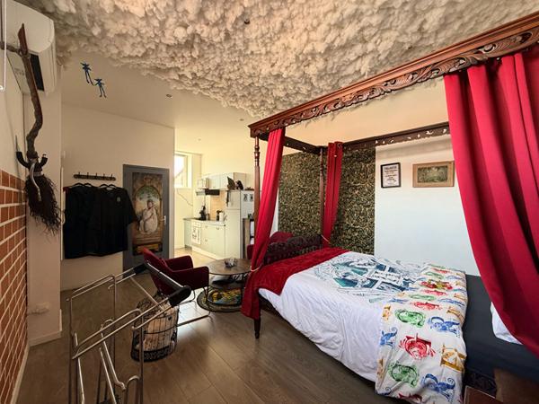 Appartement T1 à vendre à Martigues - Quartier Jonquières, dernier étage