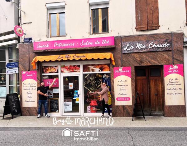 Fonds de commerce snack, pâtisserie, salon de thé