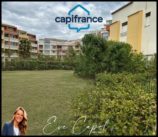 Appartement à vendre 2 pièces LE CAP D'AGDE (34), T2 Rénové avec vue Mer + Parking Privatif