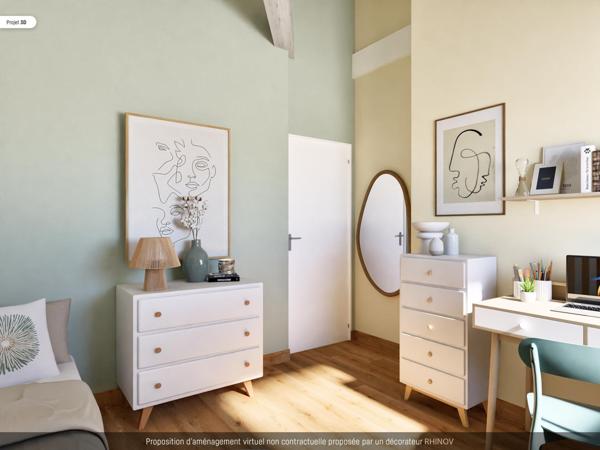 Au sein d'une maison de Maitre : T4 au 2ème étage