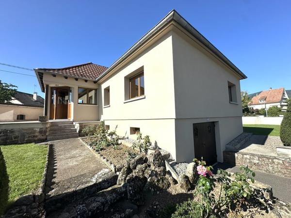 Barr, maison plain pied sur 9,73 ares avec dépendance