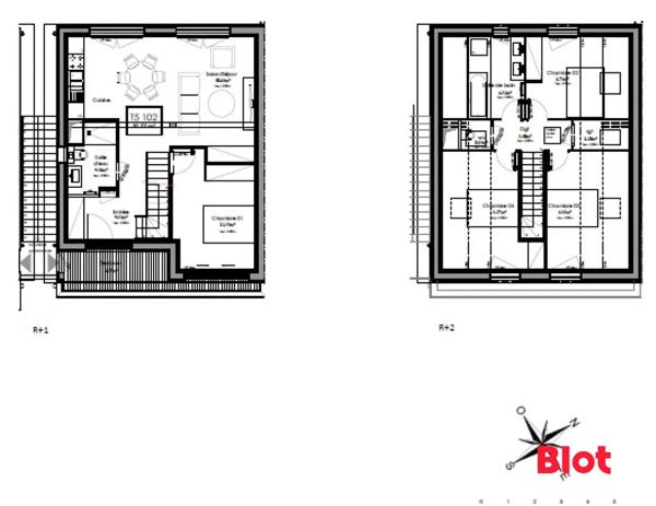 Appartement 5 pièce(s)