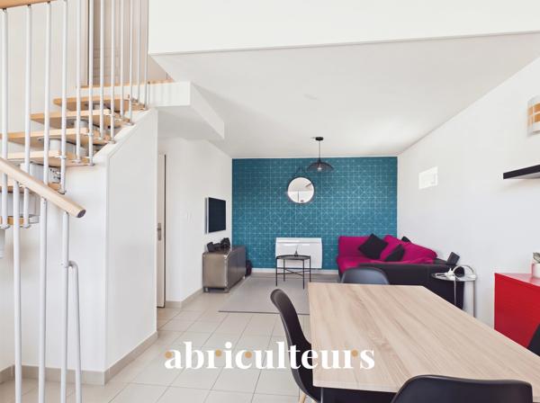 Duplex T3 de 64 m² au Bouscat, Parc de l'Ermitage 2 chambres, copropriété de 2 lots