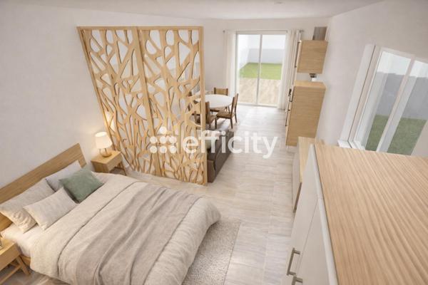 Maison 1 pièce - 30 m² Exclusivité efficity