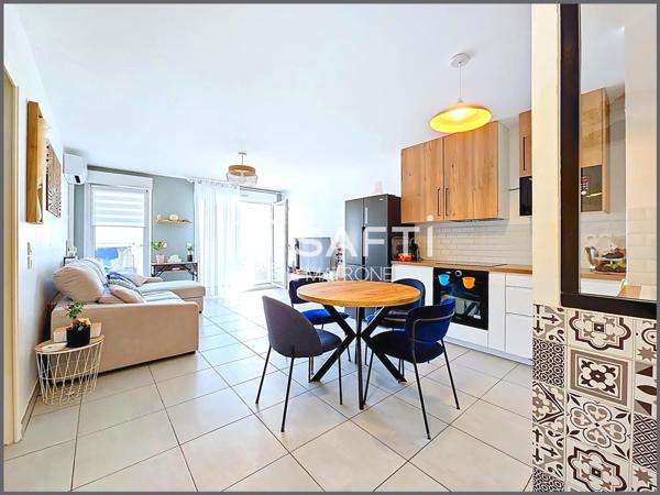 Superbe appartement 3 pièces 62 m² avec box fermé