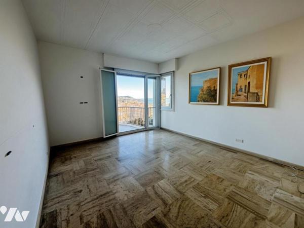 NICE - ST PHILIPPE APPARTEMENT T2/48,50M² TERRASSE VUE MER