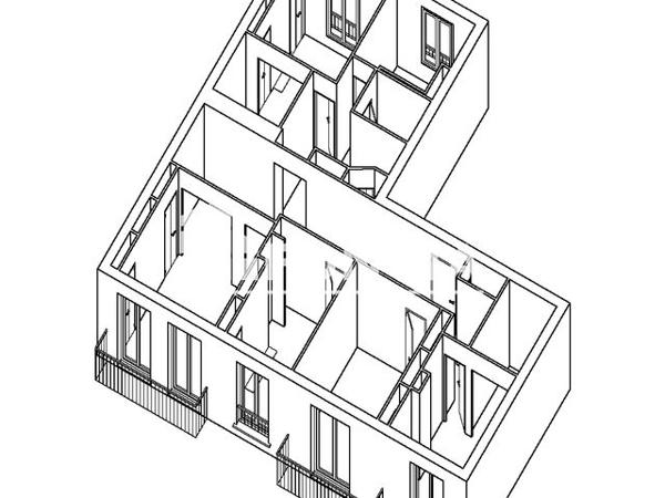 Location Appartement 3 pièces 102.32 m² - 63 AVENUE JEAN JAURES Lyon 69007