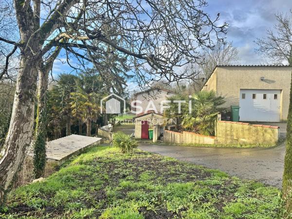 MAISON EN PIERRE 3 CHAMBRES + UN BUREAU ET GARAGE A COULONGES SUR L'AUTIZE !