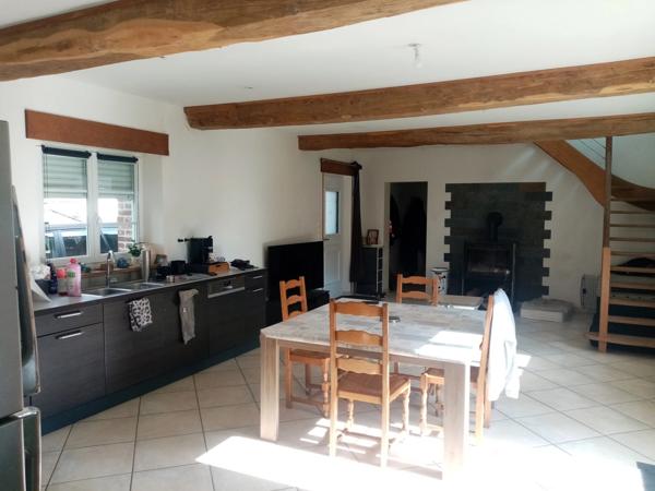 Dpt Seine Maritime (76), à vendre proche SAINT VALERY EN CAUX maison P3