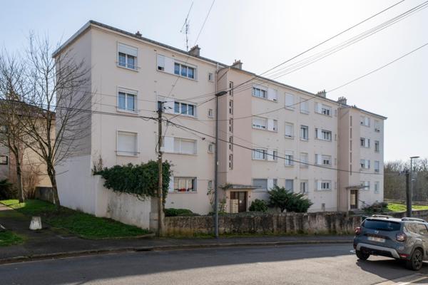 Appartement T4 de 60 m² avec balcon et cave