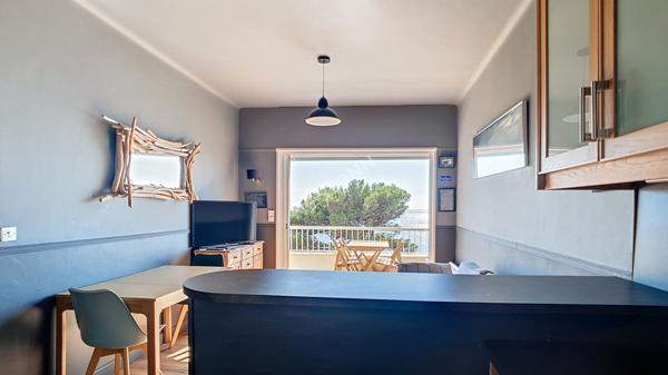 Charmant 2 pièces avec vue splendide sur le Grand Bleu !