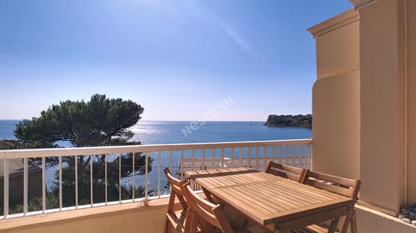 Charmant 2 pièces avec vue splendide sur le Grand Bleu !