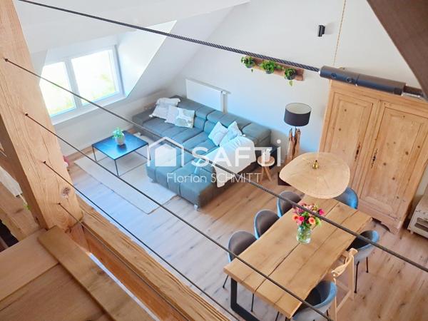 Un duplex "Instagram" avec vue sur les remparts !