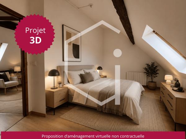 Appartement duplex lumineux – Centre-ville de Cosne-sur-Loire