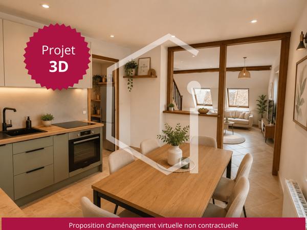 Appartement duplex lumineux – Centre-ville de Cosne-sur-Loire