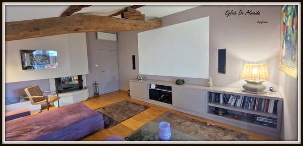 Maison Atypique,325 m²,vue, piscine, pierre, caractère à vendre 6 pièces SAINT VERAND (71)Bourgogne