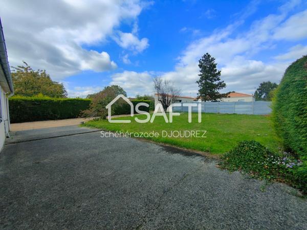 MAISON DE PLAIN-PIED - 4 PIECES - TERRAIN