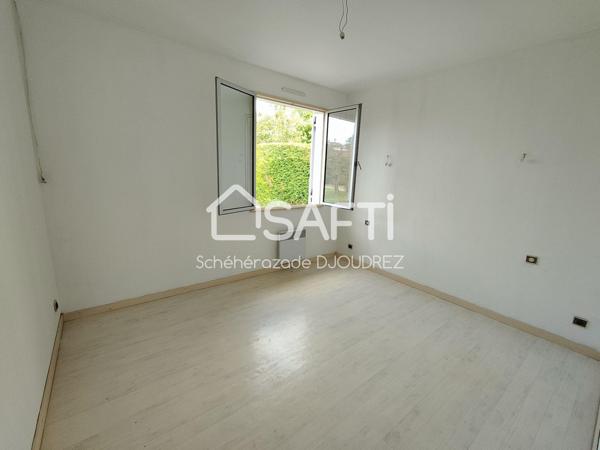 MAISON DE PLAIN-PIED - 4 PIECES - TERRAIN