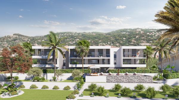Cannes – Petit Juas – Derniers 2 pièces dans résidence neuve avec piscine