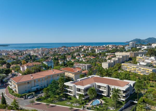 Cannes – Petit Juas – Derniers 2 pièces dans résidence neuve avec piscine