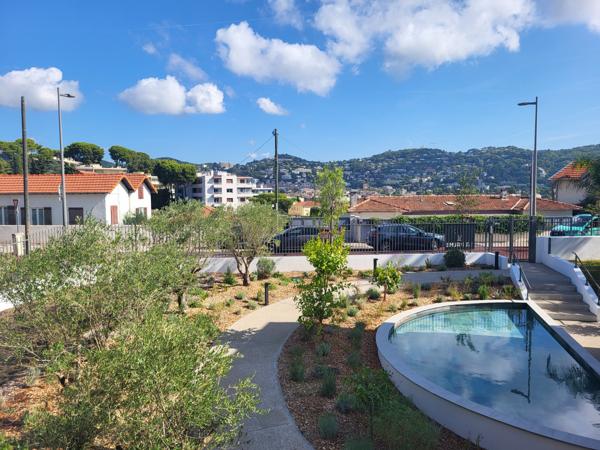 Cannes – Petit Juas – Derniers 2 pièces dans résidence neuve avec piscine