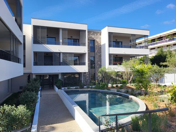 Cannes – Petit Juas – Derniers 2 pièces dans résidence neuve avec piscine