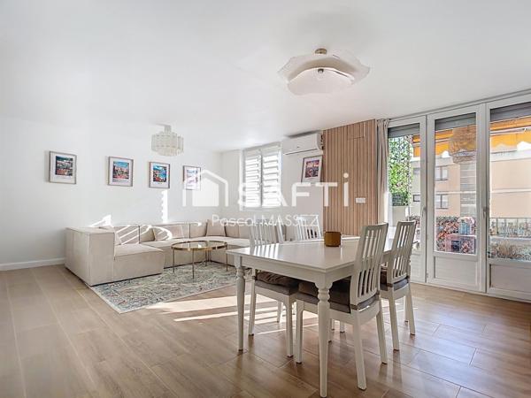 QUARTIER NICE LE RAY – 4 PIÈCES 72 m² – DOUBLE SÉJOUR