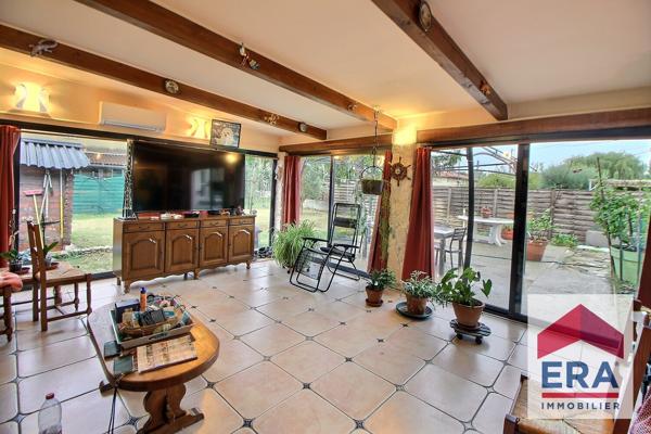 Maison de plain-pied 2 chambres jardin