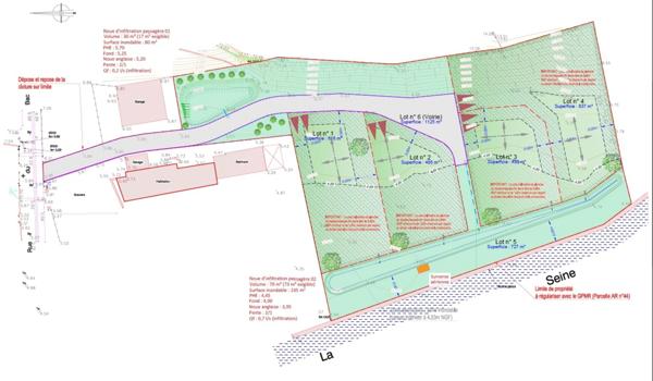 Terrain à vendre LE TRAIT (76)