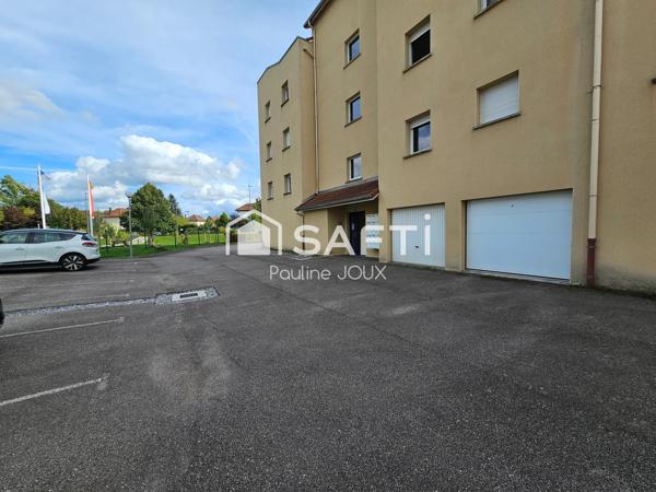 Appartement type F2 avec place de parking, loué