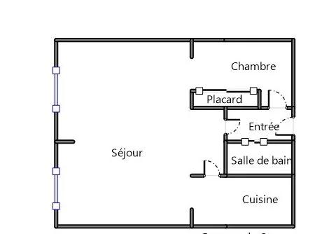 STUDIO A LOUER - LYON 5EME ARRONDISSEMENT Quarantaine-Les Etroits 42.18 m 2 915 € charges comprises par mois