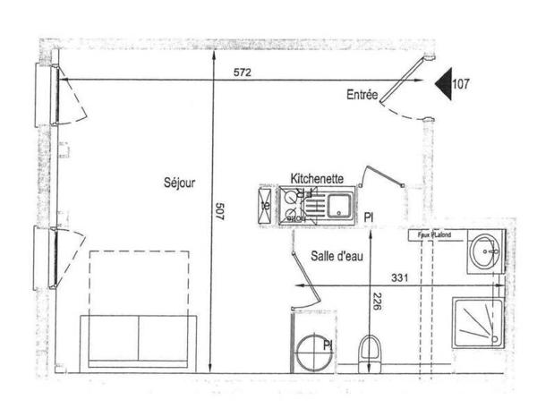 Appartement 2 pièces - 44100 Nantes