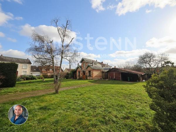 LE MANS - SECTEUR PRISÉ DES ARDRIERS. MAISON ATYPIQUE SUR GRAND TERRAIN DE 1275 M2