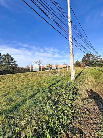 Terrain de 1005 m² viabilisé et borné