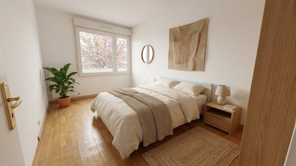 Appartement F5 au 1er étage 4 chambres 2 parkings