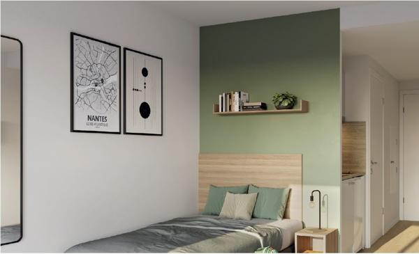 Appartement T1 KLEEZI | GARE NANTES Nantes | Lamotte