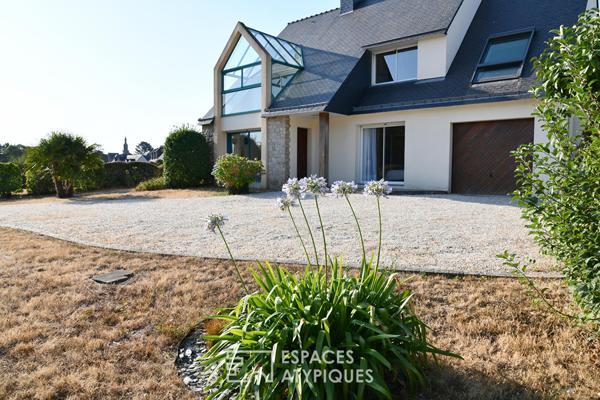 Villa avec piscine et vue panoramique sur le Golfe du Morbihan