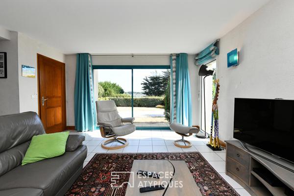 Villa avec piscine et vue panoramique sur le Golfe du Morbihan