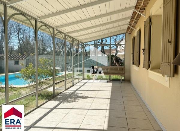 Maison avec terrain et piscine- 100 m2-Mazan