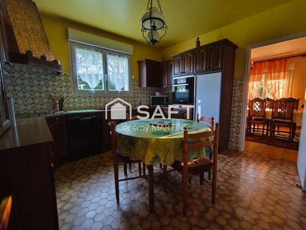 Une maison familiale, vue campagne, calme absolu et volumes généreux