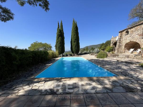 Bergerie rénovée avec vue spectaculaire