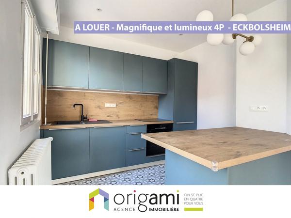 ECKBOLSHEIM - Magnifique F4 coup de coeur