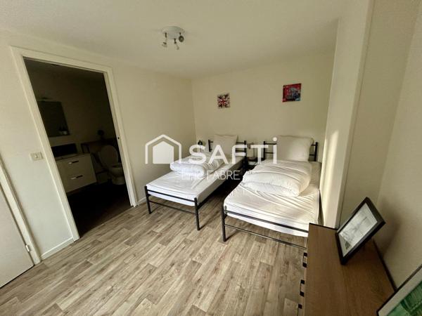 Maison 2 chambres salon cuisine terrasse cave