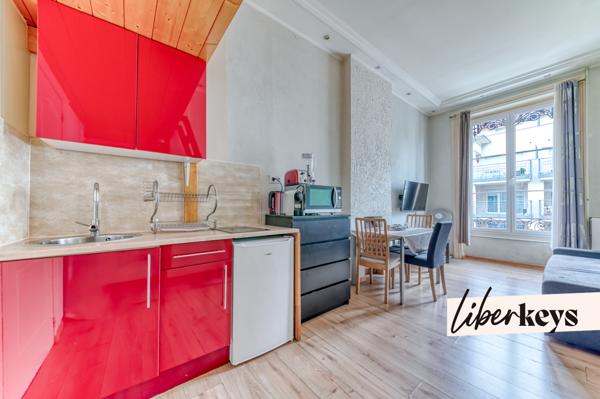 Appartement T1 de 24,10m² - Avec mezzanine - Villeurbanne limite Lyon 3 