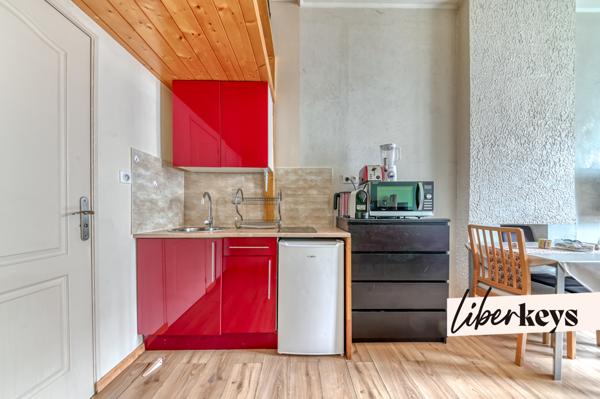 Appartement T1 de 24,10m² - Avec mezzanine - Villeurbanne limite Lyon 3 