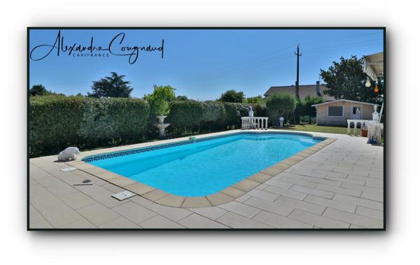 A vendre plain-pied 129 m², 3 chambres, piscine, terrain 1000 m², DPE B et garage - SEMALENS (81)